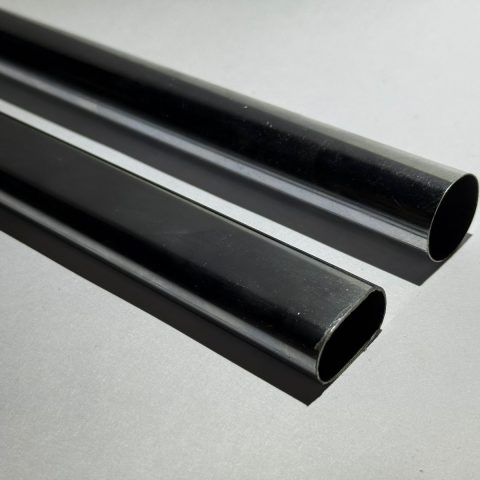 TUBO OVALADO 15X30MM X 3MT CROM